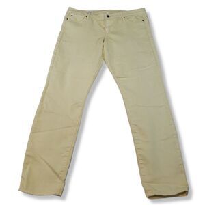 Gap Jeans Size 33/ 16r Always Skinny Women's Skinny Jeans Denim Pants Yellow EUC